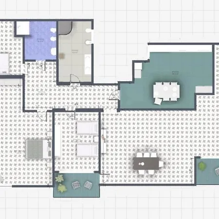 Large Family Appartament With Pool Daire *